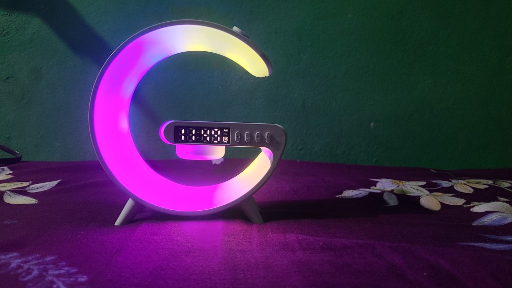 G63 Smart RGB Light & Bluetooth Speaker with Alarm Clock
