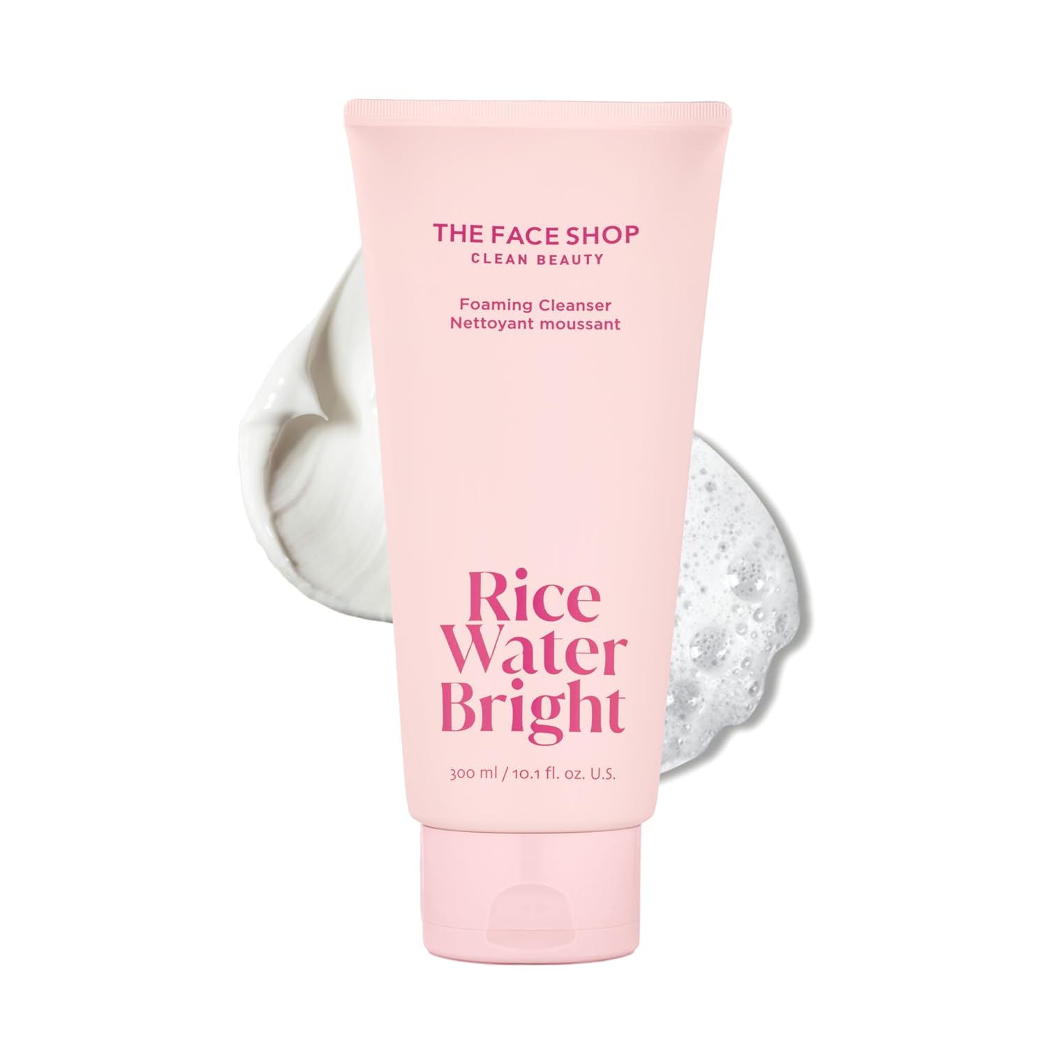 The Face Shop Rice Water Bright Foaming Cleanser, 300ml