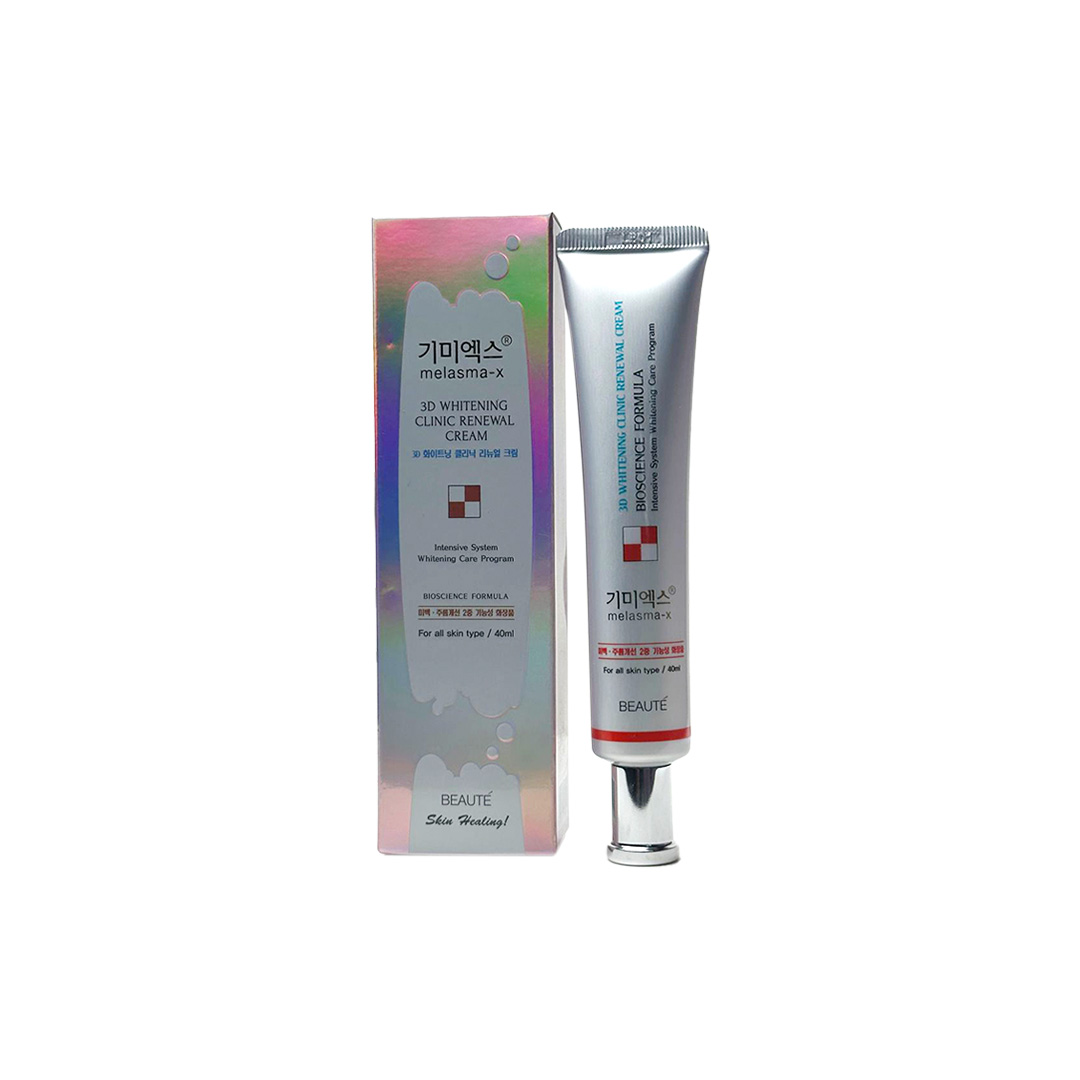 Beaute Melasma-X 3D Whitening Clinic Renewal Cream, 40 ml