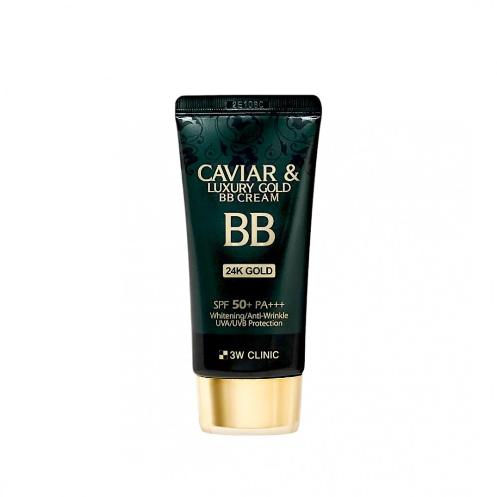 3W Clinic Caviar & Luxury Gold BB Cream SPF50+ PA+++, 50 ml