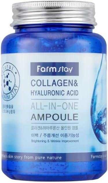 Farm Stay Collagen And Hyaluronic Acid All In One Ampoule, 250 ml