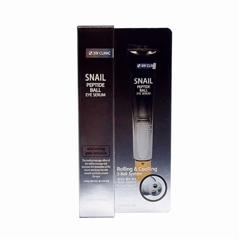 3W Clinic Snail Peptide Ball Eye Serum Whitening & Anti-Wrinkle, 30 ml